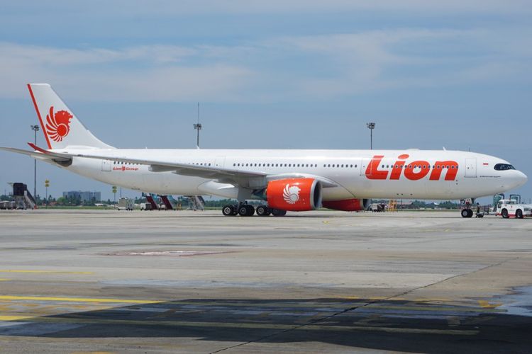 Pesawat Lion Air Airbus 330-900 Neo.