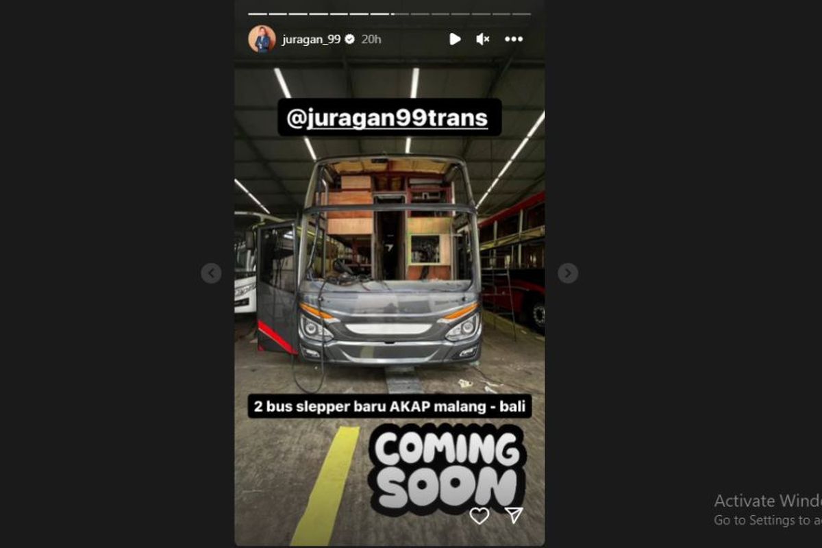 Bocoran bus baru PO Juragan 99 Trans