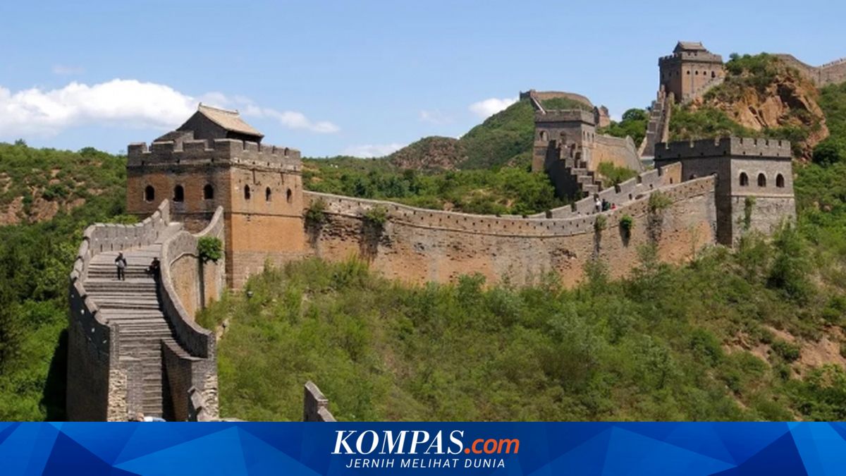 Drone Dilibatkan dalam Restorasi Tembok Besar China