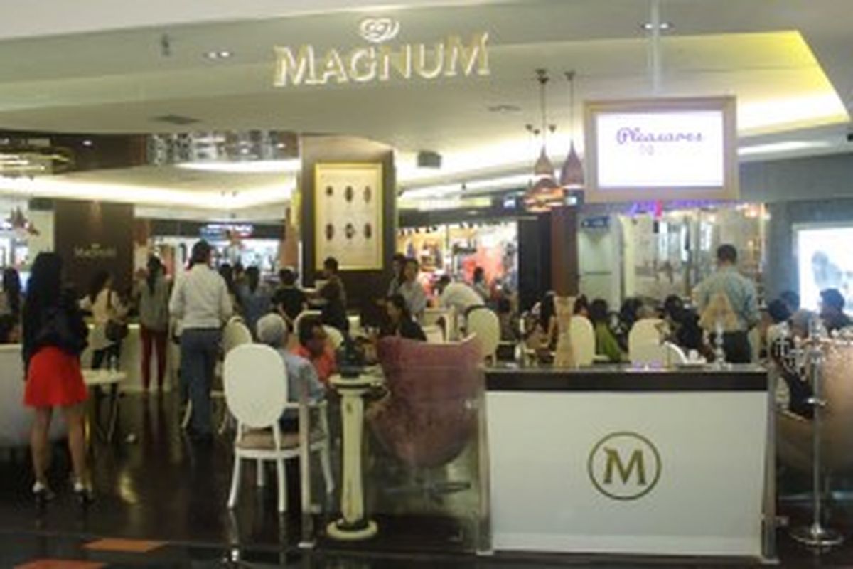 Pop-up store Magnum dibuka di Pondok Indah Mal 2 selama delapan bulan ke depan.