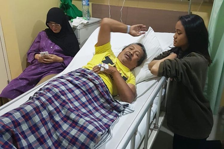 Dindin DZ, salah satu personel OM PSP, meninggal dunia pada Senin (15/7/2019) malam.