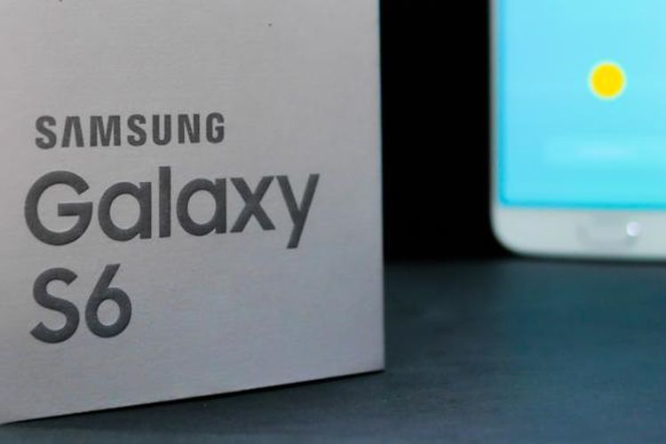 Kotak kemasan Samsung Galaxy S6