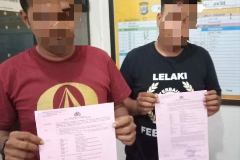 2 Anggota Polsek Lumbis Ditangkap karena Terlibat Kasus Sabu