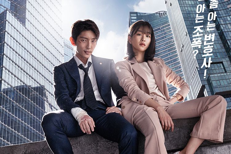 Poster  drama Korea Lawless Lawyer