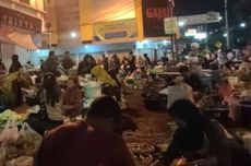 Serunya Nonton Indonesia Vs Korsel di Pasar Pagi, Pedagang Fokus ke Jualan dan Sepak Bola