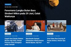 [POPULER SAINS] Fenomena Langka Bulan Baru Stroberi Mikro | Rompi Penurun Suhu | Manik Bipolar Marshanda