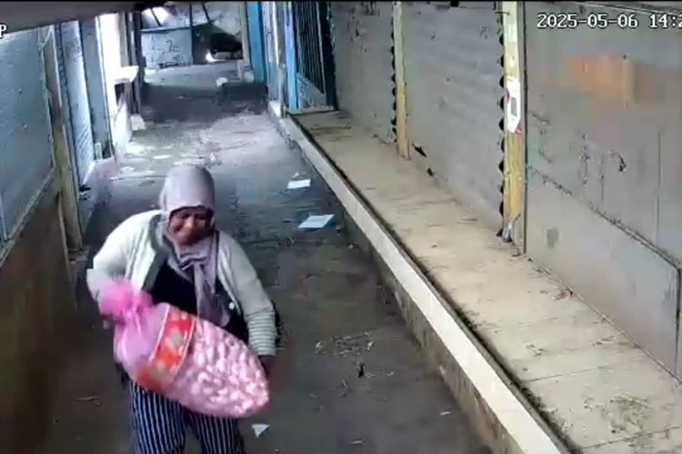 Terekam CCTV, Pencurian di Pasar Pandaan Tak Dilaporkan ke Polisi oleh Pemilik Kios