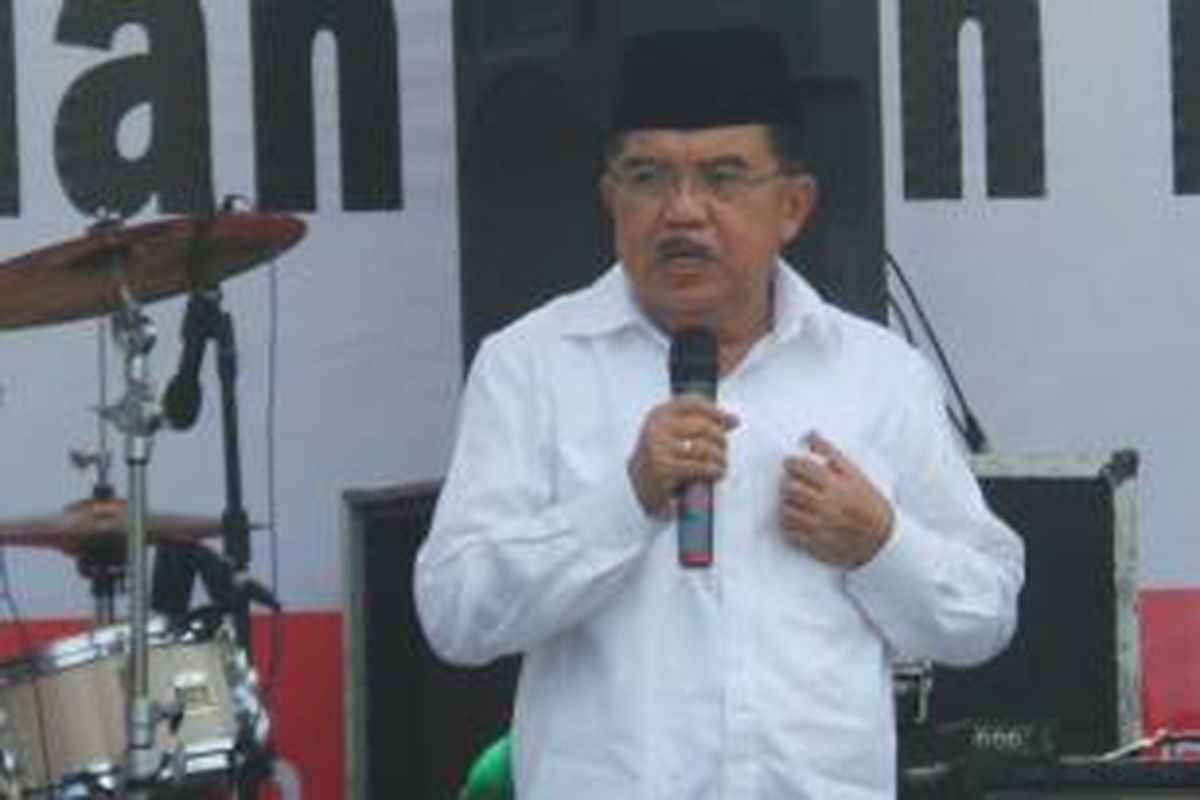 Calon wakil presiden Jusuf Kalla