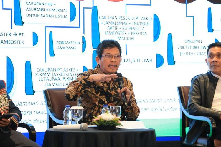 Direktur Utama BPJS Kesehatan Ali Ghufron Mukti. 