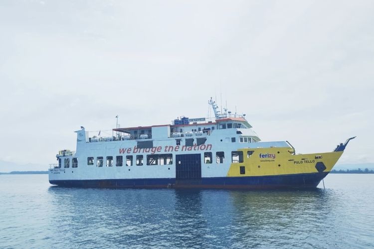 KMP Pulo Tello melayani pelayaran Bengkulu-Pulau Enggano (Dok, ASDP).