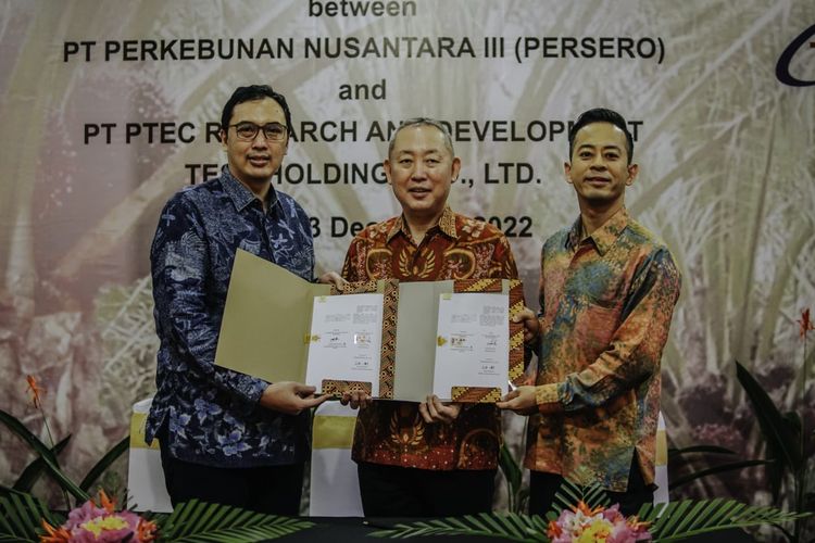 PTPN III Gandeng Mitra dari Jepang untuk Kembangkan Biopelet Tandan Kosong Sawit 