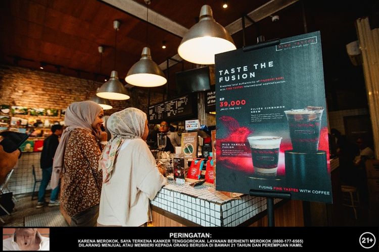 Fine Tastes dan Filosofi Kopi meluncurkan dua sajian premium berbahan dasar kopi yang dipadukan dengan rempah khas Indonesia, seperti kayu manis dan cengkih.