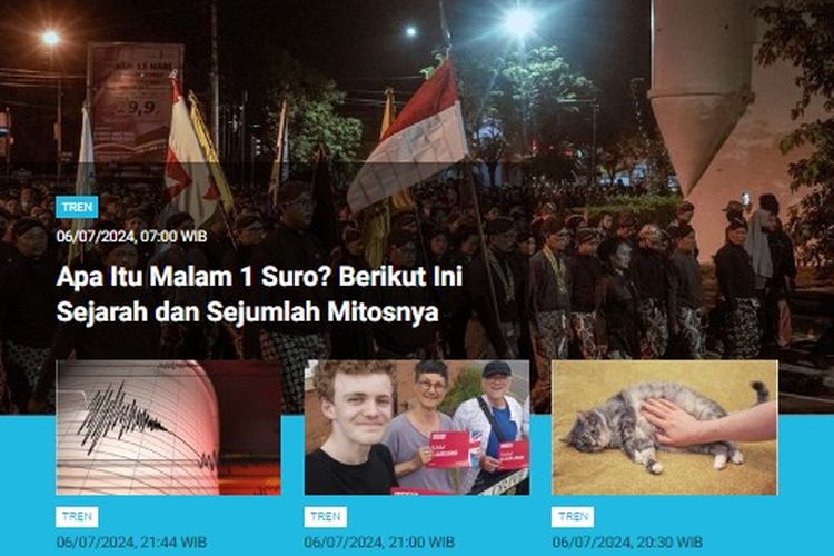 [POPULER TREN] Sejarah Malam 1 Suro | Ironi Password Admin Pusat Data Nasional