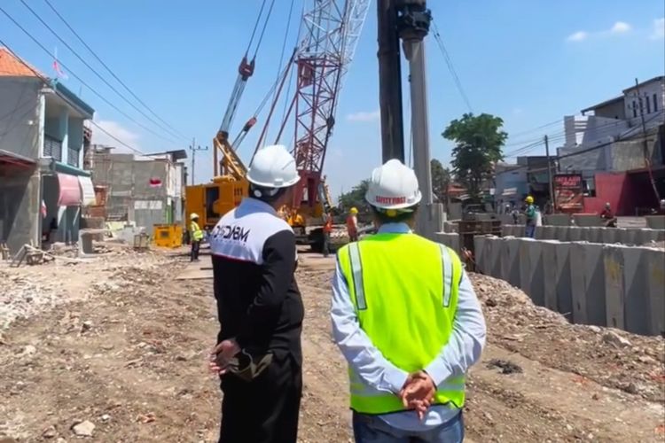 Pelebaran Jalan Wiyung-Menganti Surabaya Sepanjang 950 Meter Dikebut, Target Rampung Mei 2027