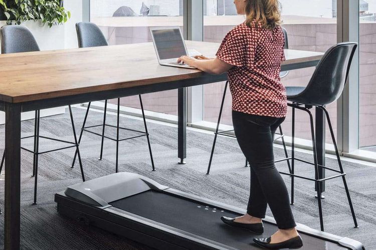 Desk treadmill