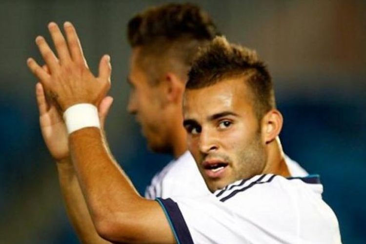 Striker muda Real Madrid, Jese Rodriguez. 