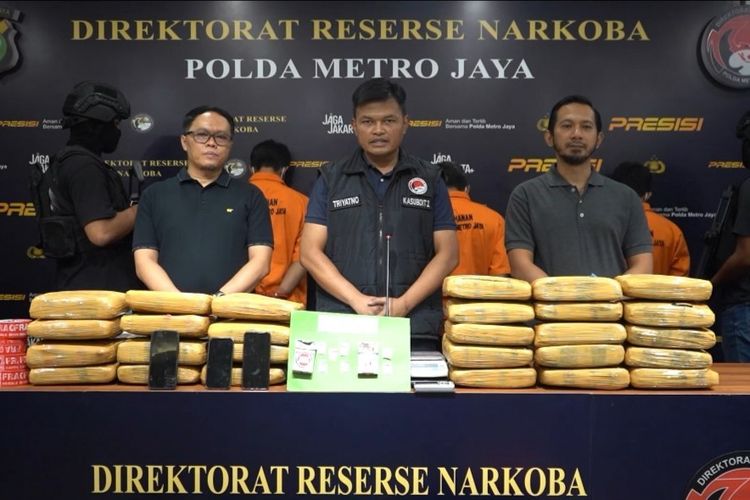 3 Pengedar Narkoba Ditangkap di Jatinegara Jaktim, Polisi Sita 27,96 Kg Ganja dan Sabu