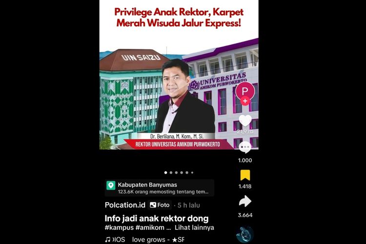 Wisuda jalur cepat dibantah oleh pihak kampus