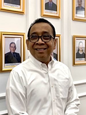 Menteri Koordinator Bidang Pembangunan Manusia dan Kebudayaan (Menko PMK), Pratikno saat ditemui di Kantornya, Gedung Kemenko PMK, Jakarta Pusat, Senin (16/6/2025).