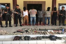 Polisi Ringkus Komplotan Begal Lintas Provinsi di Kalimantan Tengah