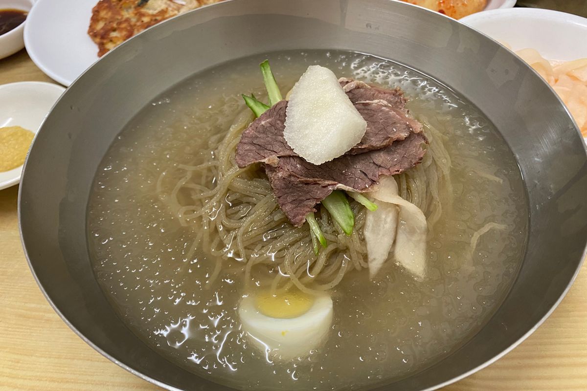 Resep Mul Naengmyeon atau Mie Dingin Korea, Pakai 2 Macam Kaldu agar Lebih Sedap