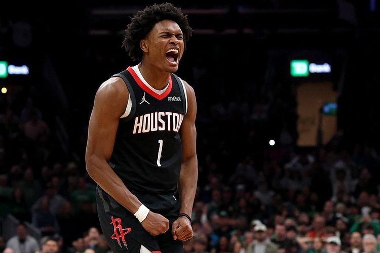 Rockets Kejutkan Celtics dengan Kemenangan Epik, Amen Thompson Jadi Penentu di Detik Terakhir