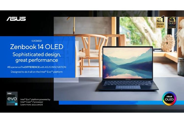 Spesifikasi ASUS Zenbook 14 OLED UX3402 