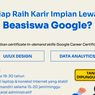 Ingin Berkarier Bidang Teknologi? Segera Daftar Beasiswa Google 2023