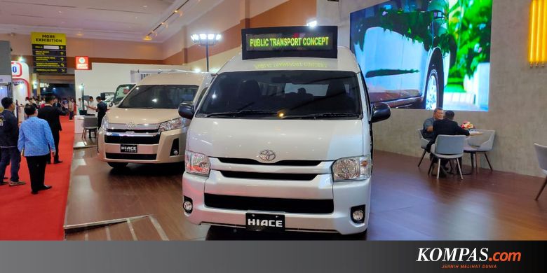 Toyota Perkenalkan Angkot Masa Depan  dengan Pintu  Geser  