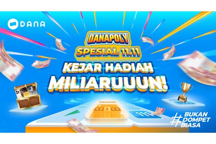 DANAPoly Spesial 11.11 berhadiah MILIARUUUN.