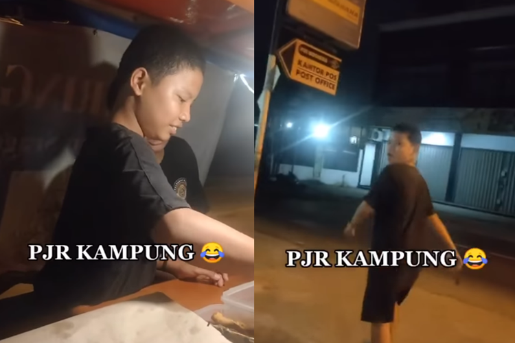 Tangkapan layar bocah SMP asal Bekasi bisa menirukan suara sirine mobil patwal polisi secara persis. 