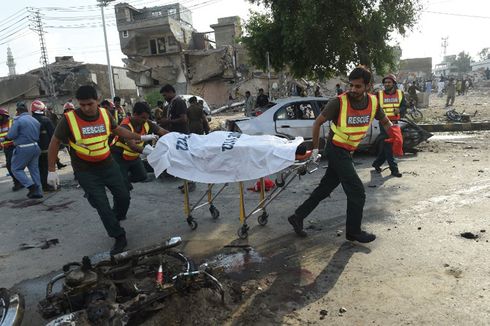 Ledakan Dahsyat Hantam Pasar di Lahore, Sudah 25 Orang Tewas