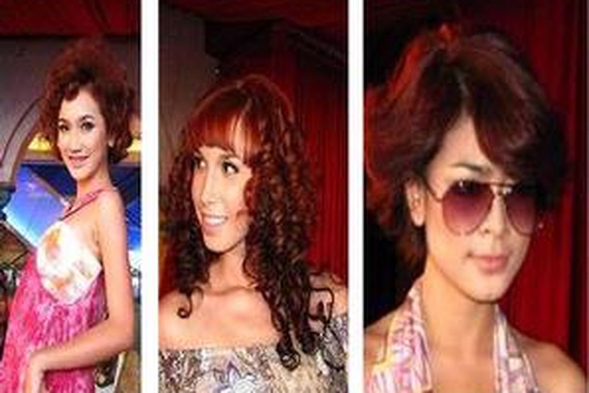 Hot Mahogany, Summer Bron, dan Sunset Brown, pilihan warna rambut dari Johnny Andrean yang memberikan pantulan warna rambut berbeda jika terkena sinar cahaya yang berbeda.