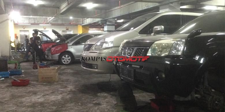 Jasmin Motor, bengkel spesialis mobil Nissan dan Datsun di MGK, Kemayoran, Jakarta Pusat.