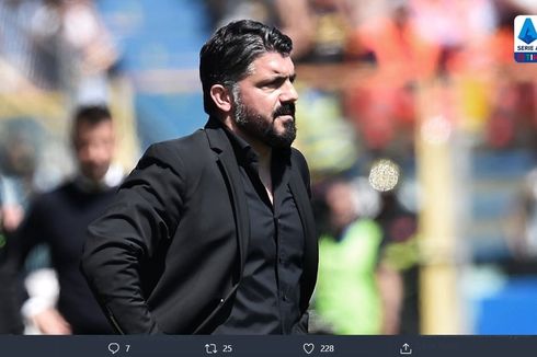 Hasil Liga Italia, Gennaro Gattuso dan Rekor Buruk bersama Napoli