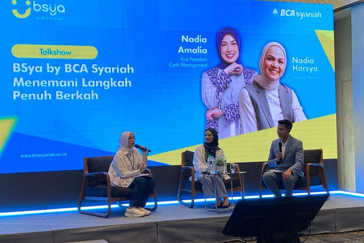Konferensi pers BCA Syariah, Senin (25/8/2025).