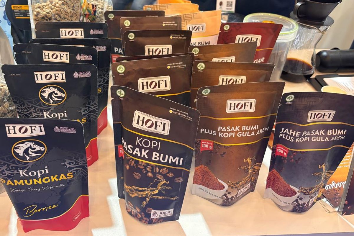 Produk inovasi HOFI, kombinasikan kopi, gula aren, dan jamu dari bahan herbal