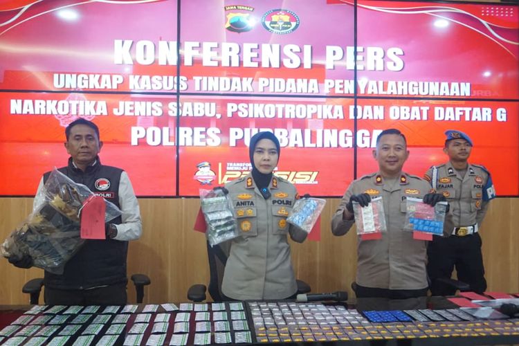 Pemuda Asal Aceh Ditangkap di Purbalingga, Edarkan Ribuan Obat Terlarang
