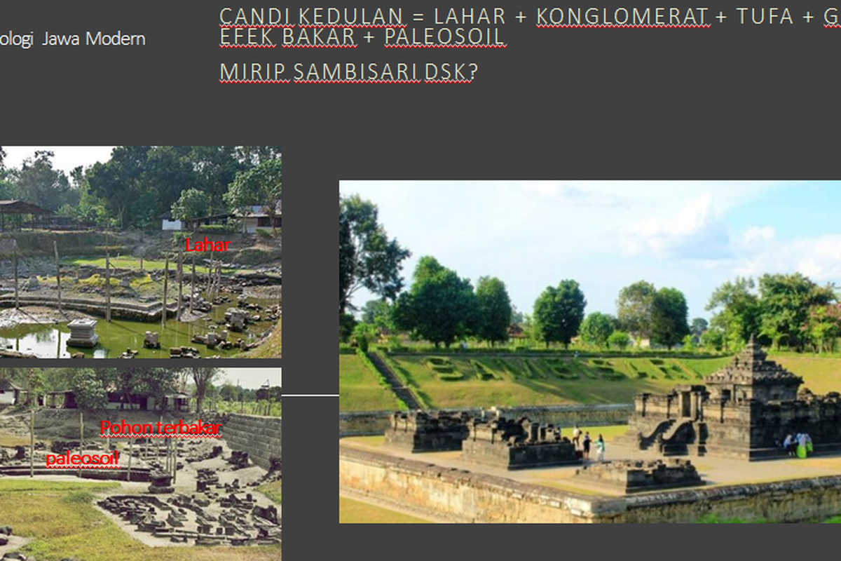 Candi Kedulan ditinggalkan masyarakat terlebih dahulu sebelum akhirnya diterjang lahar.