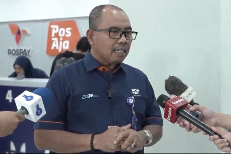 Direktur Bisnis Jasa Keuangan PosIND Haris. 