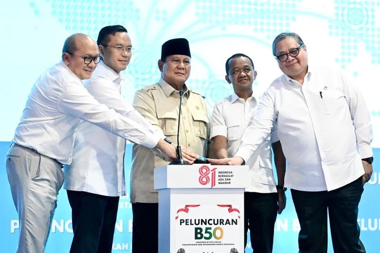 Mandatori B50 Resmi Diluncurkan, Bahlil: Perkuat Kedaulatan dan Ketahanan Energi Nasional