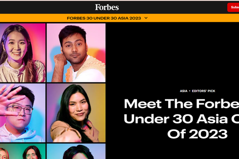 Profil 7 Anak Muda Indonesia yang Masuk Forbes 30 Under 30 Asia