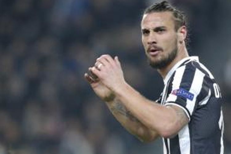 Striker Juventus, Pablo Osvaldo.