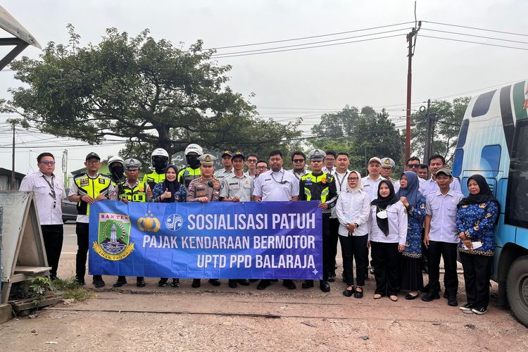 Samsat Balaraja Razia Kendaraan Menunggak Pajak, Warga Bisa Langsung Bayar di Tempat