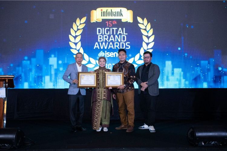 Perkuat Dominasi Digital Branding, bank bjb Raih Deretan Penghargaan di Infobank–Isentia 2026