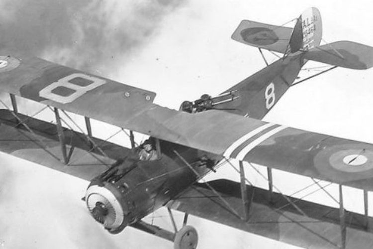 Sebuah pesawat pengintai di masa Perang Dunia I.