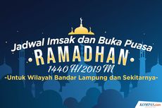 Jadwal Imsak dan Maghrib Ramadhan 1440 H untuk Bandar Lampung