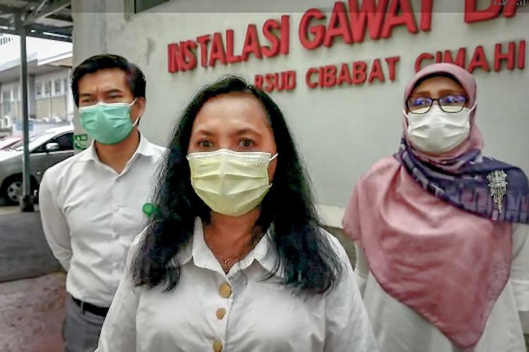 Wakil Direktur Pelayanan RSUD Cibabat drg. Daria Ginting saat ditemui di RSUD Cibabat, Rabu (23/11/2022).