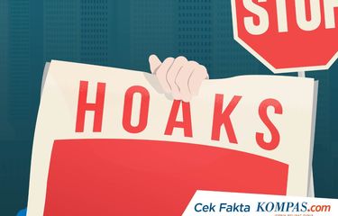 Ilustrasi hoaks.
