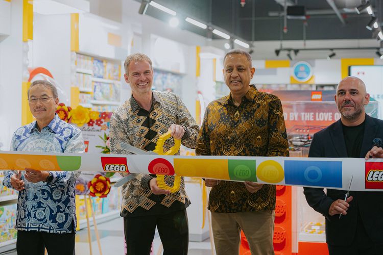 Peresmian toko Lego terbesar di Asia Tenggara yang berada di Senayan City, Jakarta